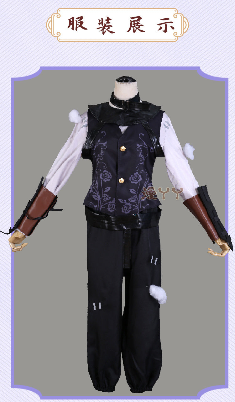 Identity V Patient Emil Cosplay Game Cosplay Costume Man Emil Uniform Halloween Play Role Comic Con Outfit Suit