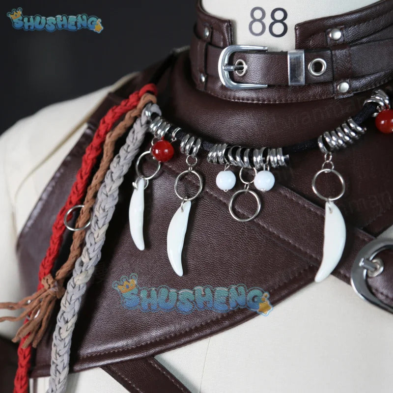 Shusheng-R Love And Deepspace Sylus Cosplay Costume Wind in the wild Wilderness Uniform Halloween Party for Women Men Carnival