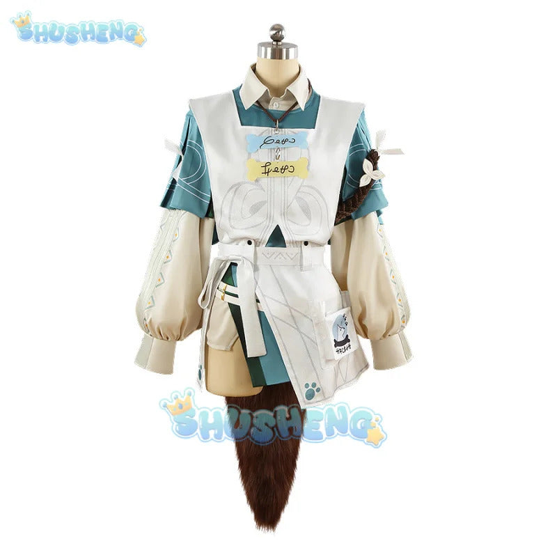 Nu: Carnival Garu Nurse Cosplay Costume Uniform Halloween Carnival Party Christmas Play Role Clothes Clothing Shusheng