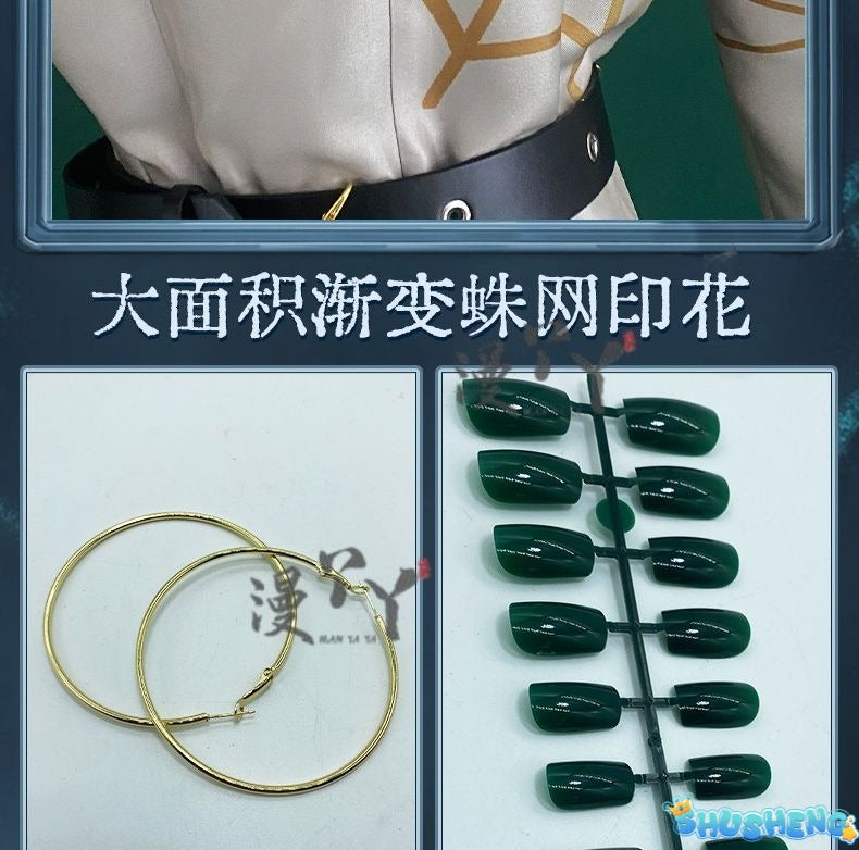 Games Identity V Demi Bourbon Cosplay Costume Barmaid Proofreader Uniform Halloween Carnival Party Christmas Play Role Clothing