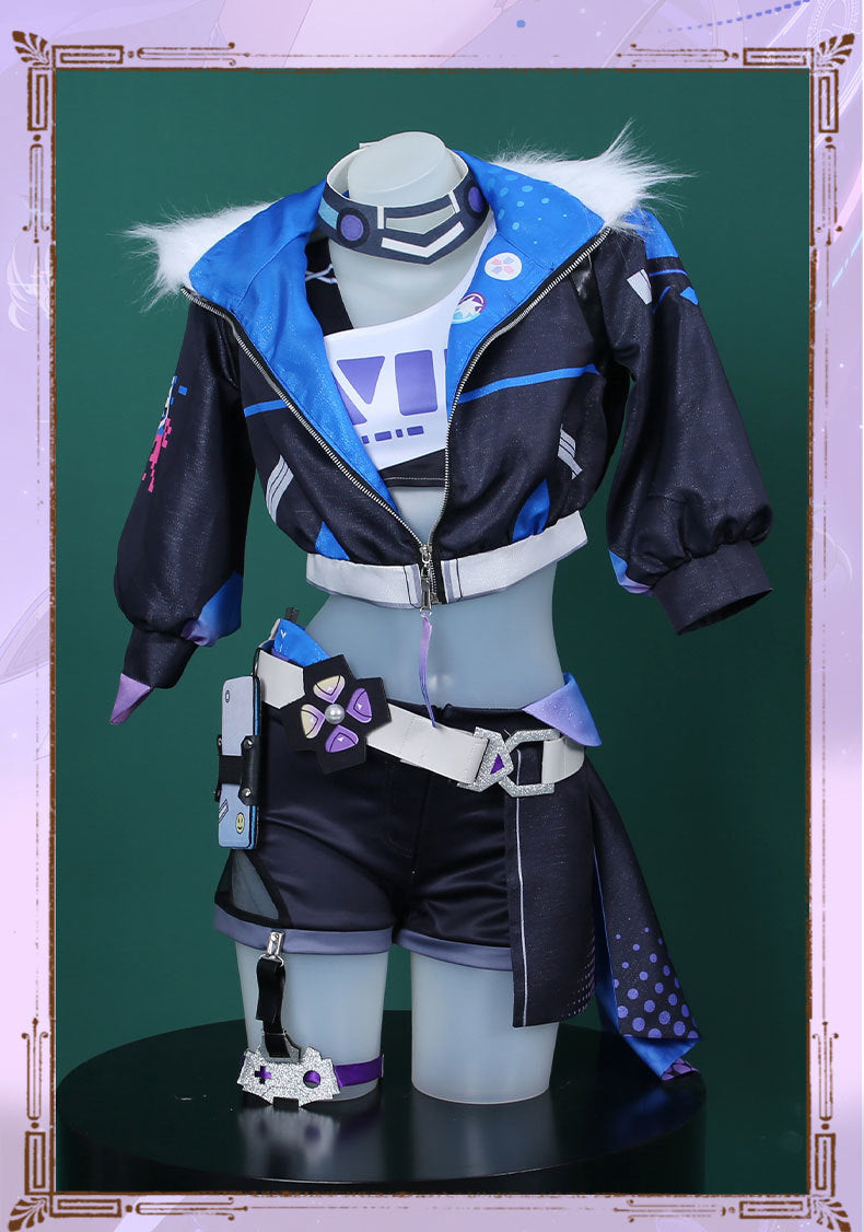 Silver Wolf Cosplay Costume Honkai Star Rail Carnival Uniform Anime Halloween Costumes Women Game
