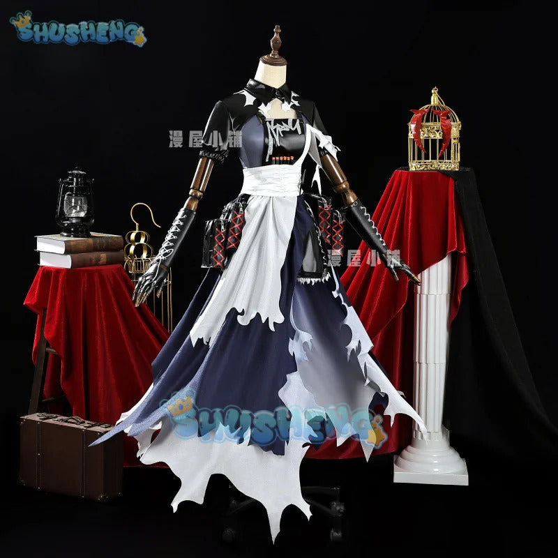 You wish Cosplay Costume Game Arknights Uniform Halloween Carnival Party Christmas Play Role Clothes Clothing for Women
