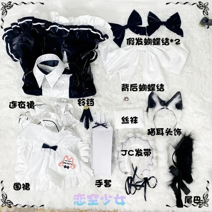 Shusheng-N Game NIKKE:The Goddess of Victory Privaty Cosplay Costume Halloween Sweet Maid Dress Women Lolita Uniform Accessories Prop Set