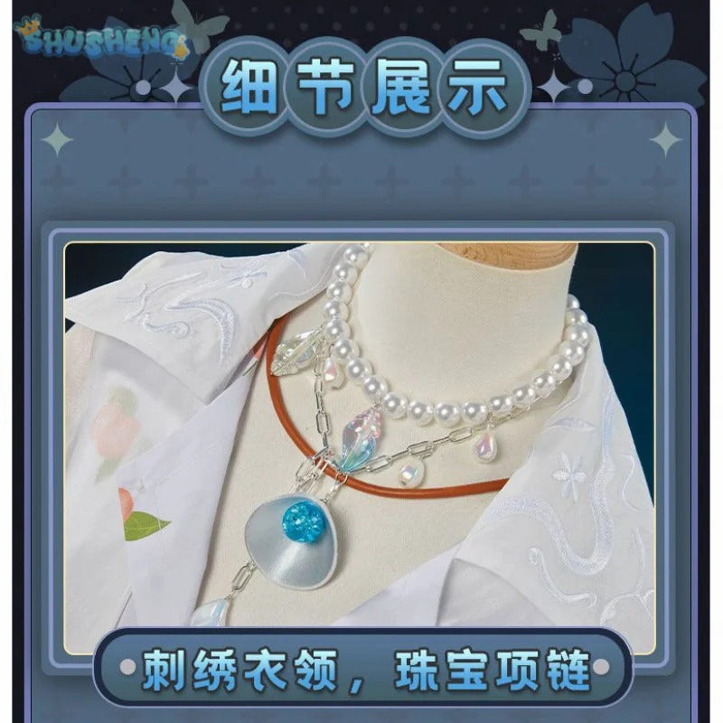 Identity Ⅴ Joseph Desaulniers Photographer Cosplay Costume Halloween summer beach casual uniform jacket shorts necklace prop set