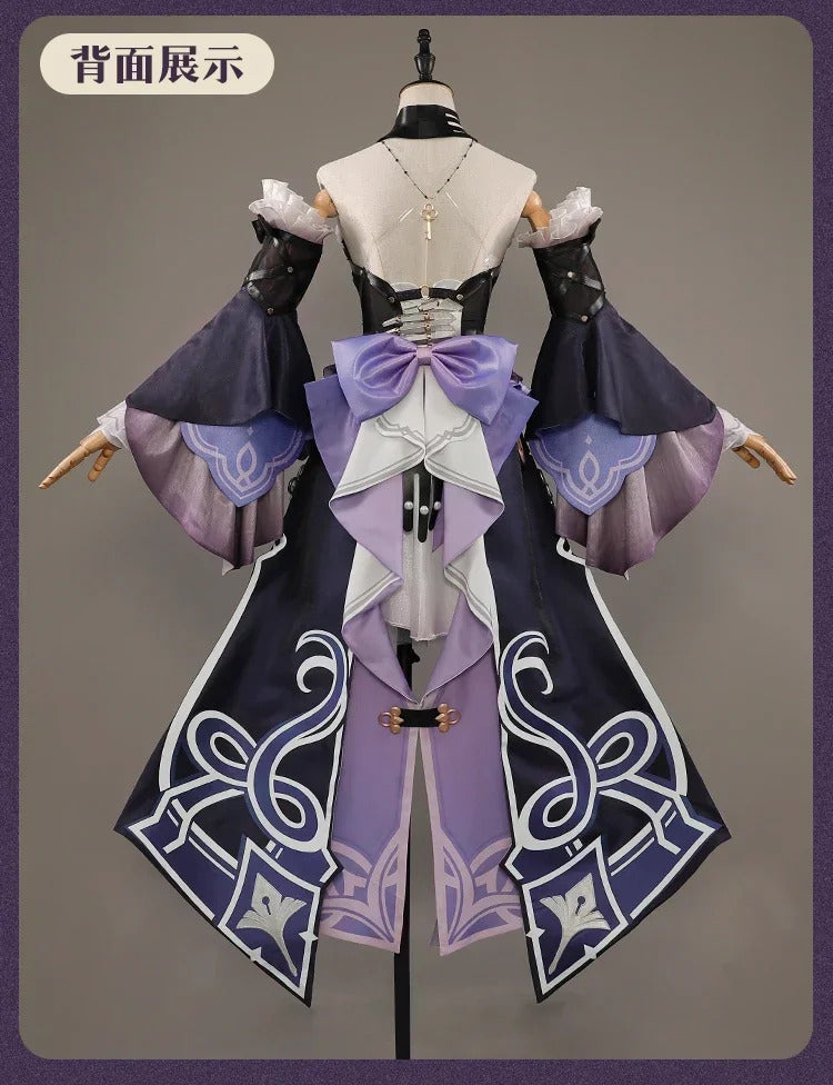 Shusheng The Herta Cosplay Game Honkai: Star Rail Costume Fashion Sweet Uniform Dress Women Halloween Party Role Play Clothing