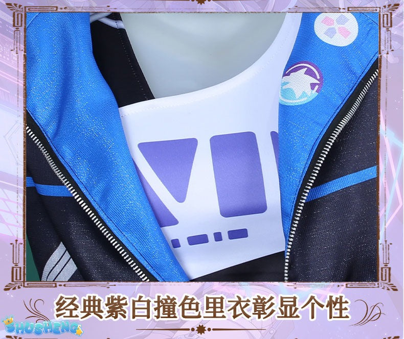 Silver Wolf Cosplay Costume Honkai Star Rail Carnival Uniform Anime Halloween Costumes Women Game