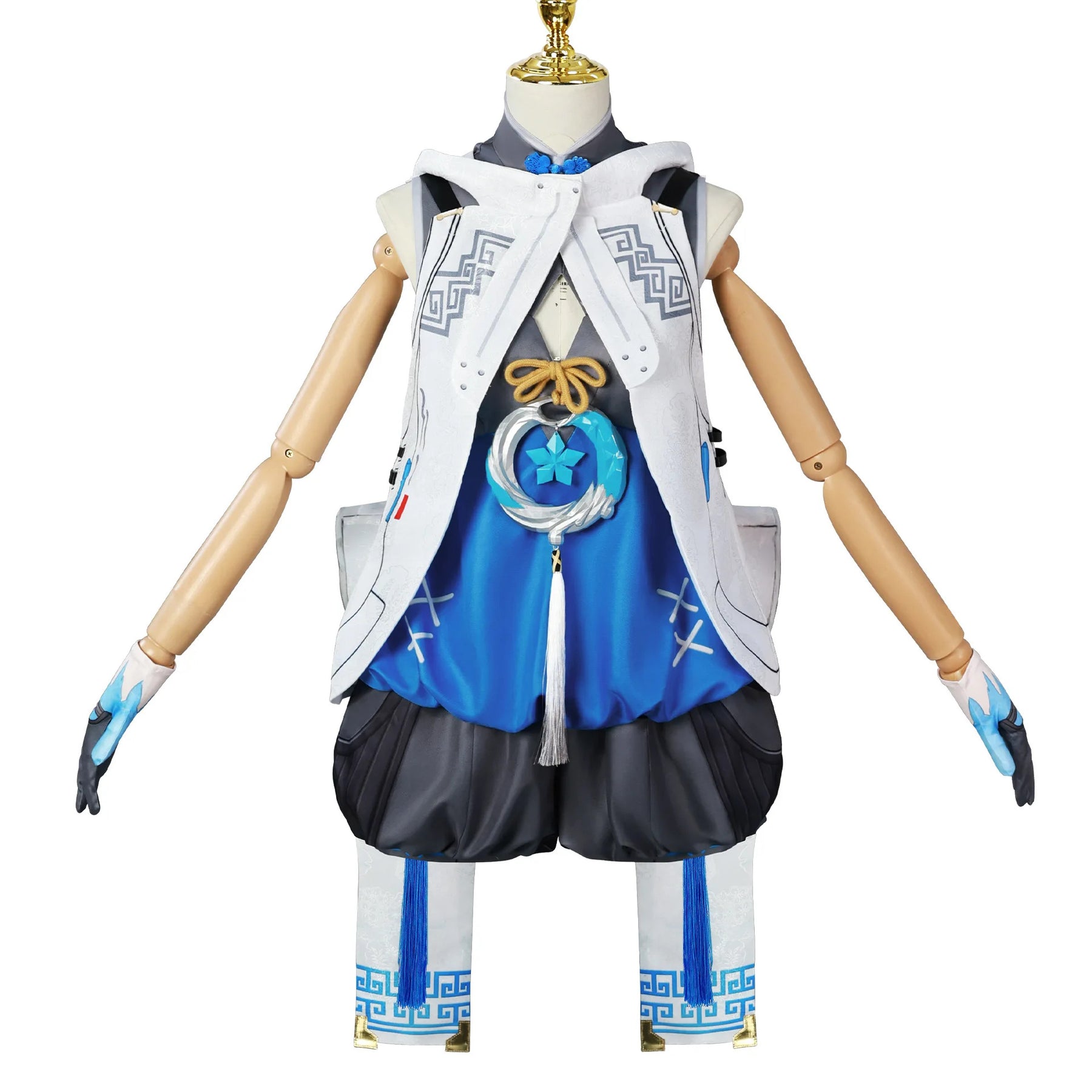 Shusheng Wuthering Waves Youhu Cosplay Costume Uniform Antiquarian Huanglong Halloween Party for Women Girls Role Play Props
