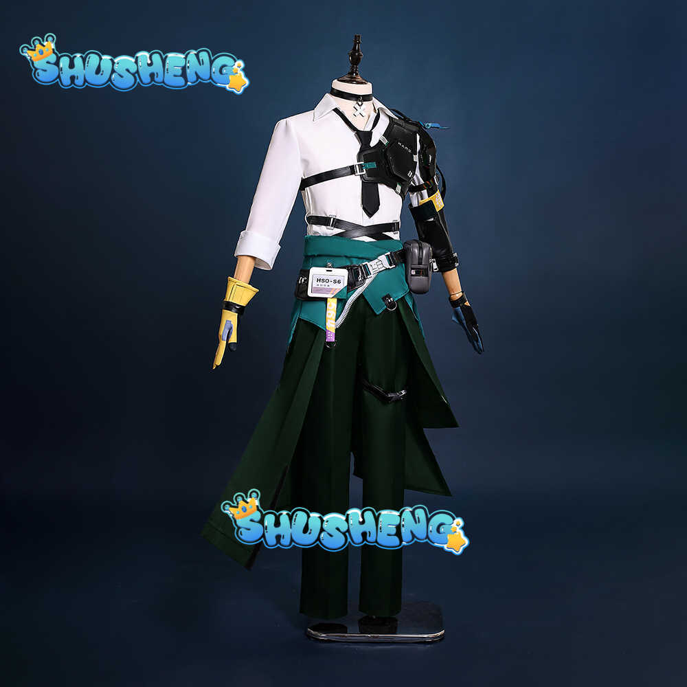Asaba Harumasa Cosplay Game Zenless Zone Zero Costume Male Boys Uniform Gloves Belt Headband Men Disguise Halloween Suit