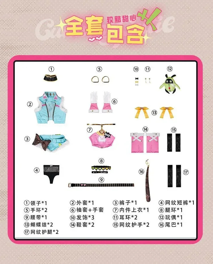 Zenless Zone Zero Nicole Demara Cosplay Costume Uniform Halloween Carnival Party Christmas Play Role Clothes Clothing for Women