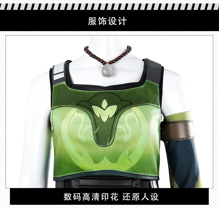 Shusheng Valorant Skye Cosplay Uniform Hallowen Carnival Play Role Clothes Clothing New Full Set for Women Men