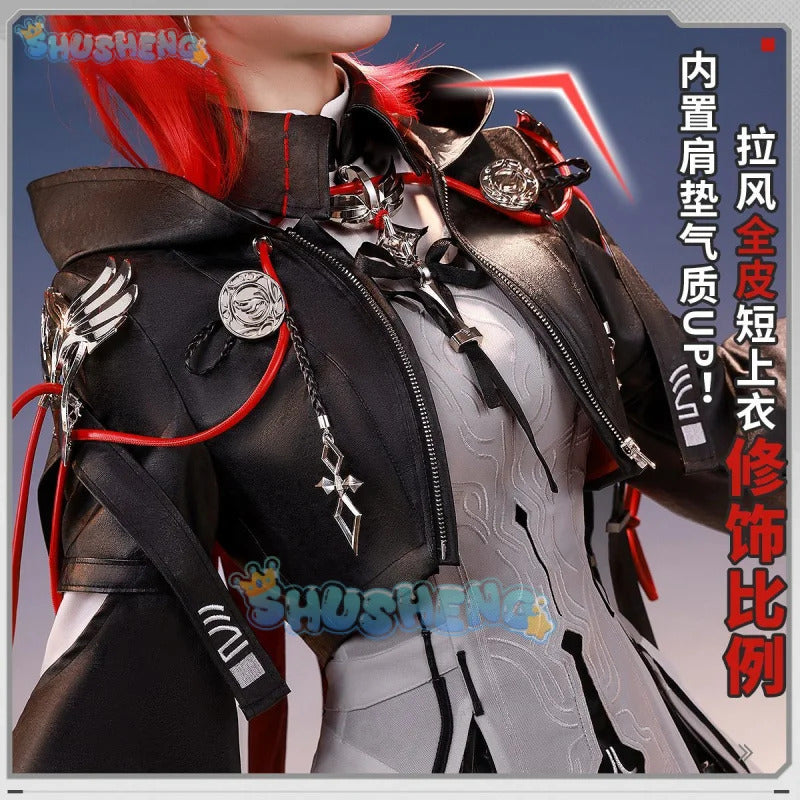 Exusiai the New Covenant Cosplay Costume Game Arknight Uniform Halloween Carnival Party Christmas Play Role Clothes Clothing