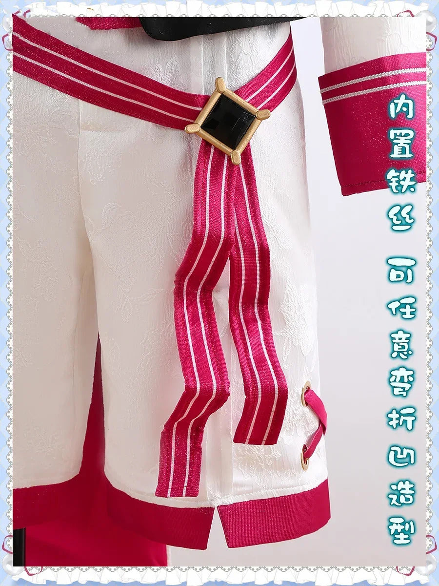 Shusheng-R Ensemble Stars Esupuri Hanamura Fuyume/Sagiri Esu/Natsu Kanna/Hojo Raika Cosplay Costume Uniform Halloween Carnival Party