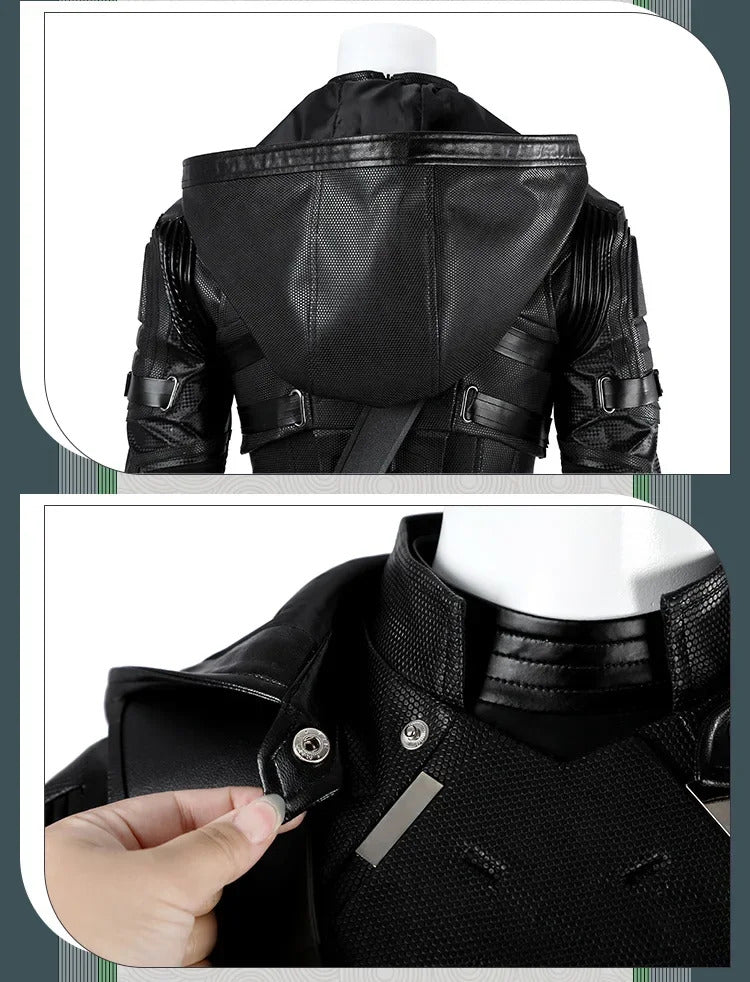 Thunderbolts Ghost Cosplay Costume Uniform Halloween Carnival Party Christmas Play Role Clothes Clothing for Women