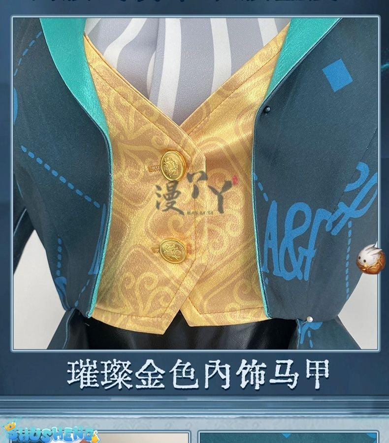 Emma Woods Gardener Cosplay Costume Game Identity Ⅴ Theater Host Halloween Carnival Uniform Anime Clothing Party Suit