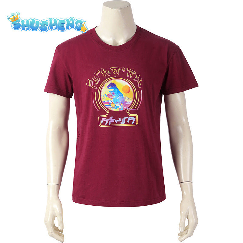 Guardians of the 3 Peter Jason Quill T Shirt Star Lord Galaxy 3 T-shirt Cosplay Costome Tees Kids Size Summer Tops Man Clothes