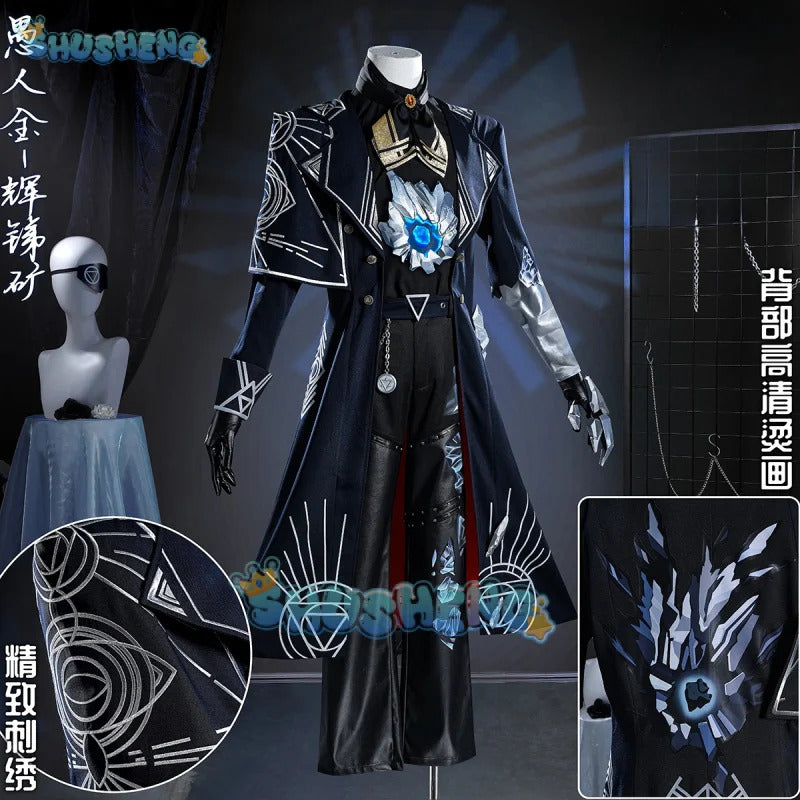 Games Identity V Norton Campbell Cosplay Costume s Gold Uniform Halloween Carnival Party Christmas Play Role Clothing