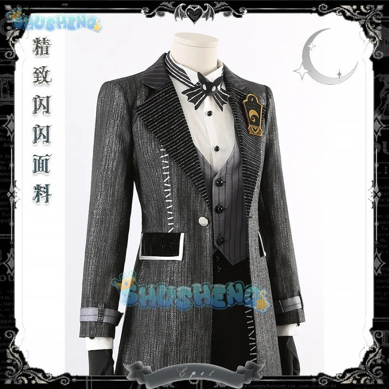 Twisted-Wonderland Epel Felmier Cosplay Costume Uniform Halloween Carnival Party Christmas Play Role Clothes Clothing