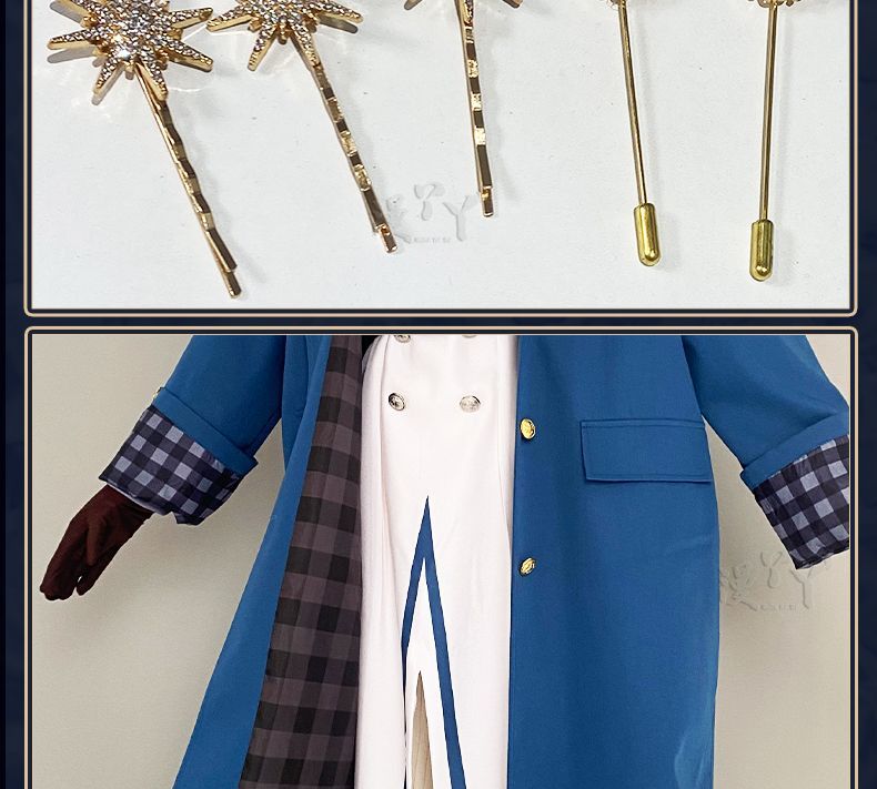 Reverse:1999 Marcus Cosplay Costume Cos Game Anime Party Uniform Hallowen Play Role Clothes Clothing Dress