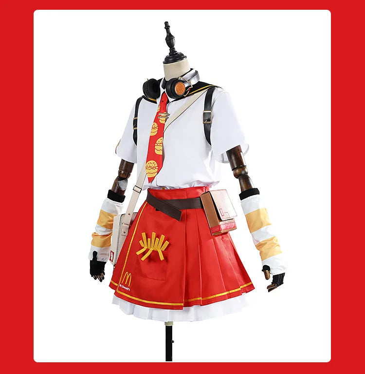 Anby Demara Cosplay Zenless Zone Zero co-branded Costume Party Christmas Cute Set Accessories Props Full Set Woman Man Uniform
