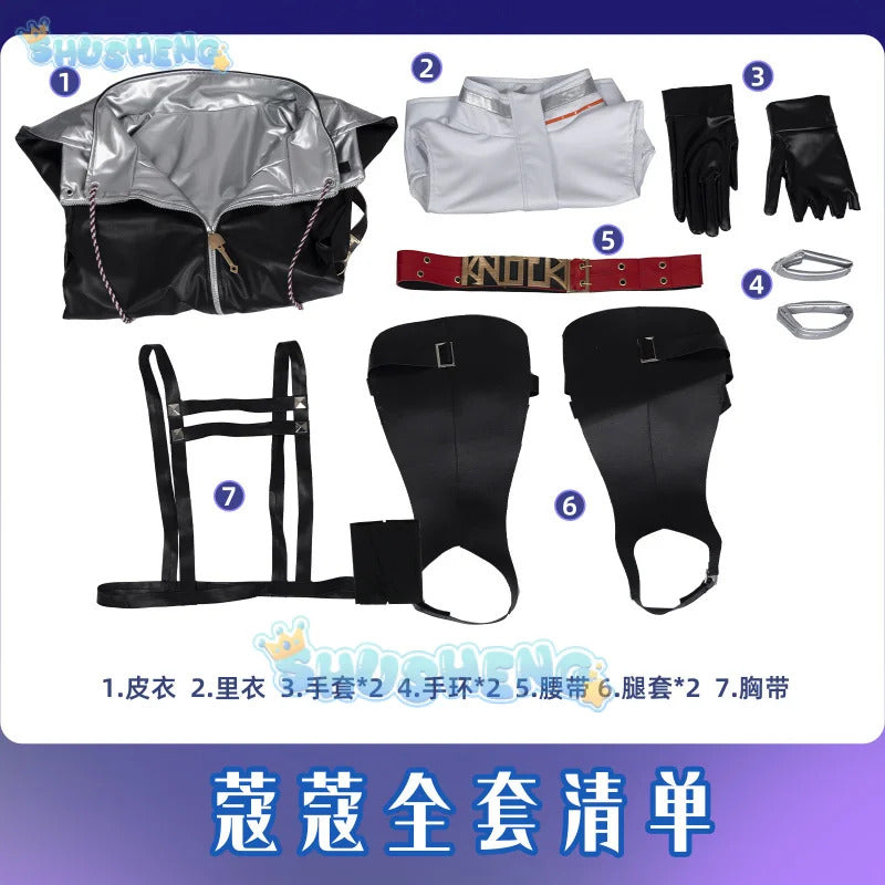 Shusheng-R Path to Nowhere K.K. Cosplay Costume Uniform Halloween Carnival Party Christmas Play Role Clothes Clothing for Women Men