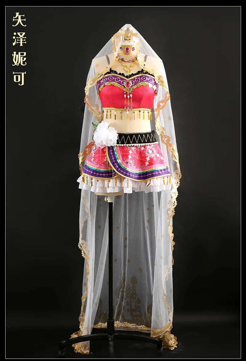 Love Live!u's Printemps Kousaka Honoka/Tojo Nozomi All Members Dancers Awakening Gorgeous Dress Uniform Cosplay Costume Women