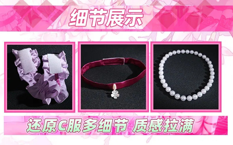 Megumi Kato Saekano: How to Raise a Boring Girlfriend Cosplay Costume Halloween sexy women dress props accessories nightgown set