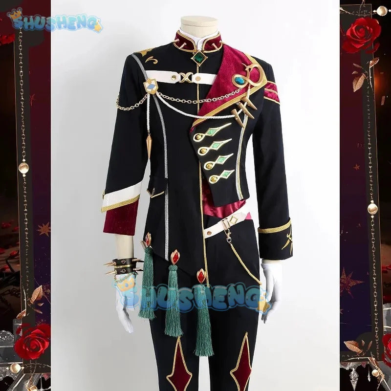Ensemble Stars Saegusa Ibara Tomoe Hiyori Sazanami Jun Ran Nagisa Cosplay Costume Uniform Halloween Carnival Party Christmas