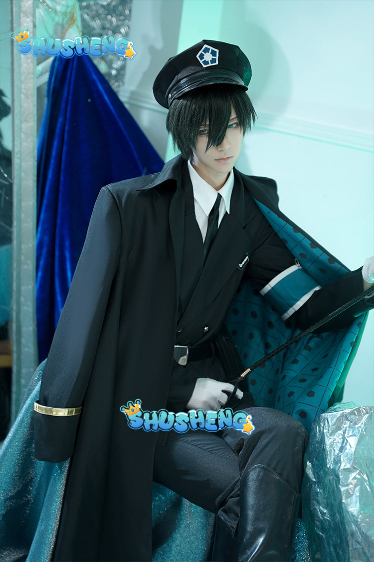 Anime Chigiri Hyoma Cosplay Costume BLUE LOCK Cape Handsome Uniform Halloween Carnival Fancy Outfits Cloak