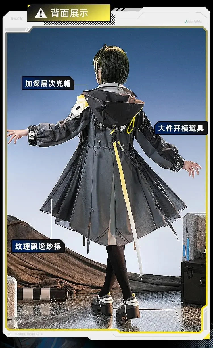 Arknights: Endfield Endministrator B Cosplay Costume Uniform Halloween Carnival Party Christmas Play Role Clothes Clothing
