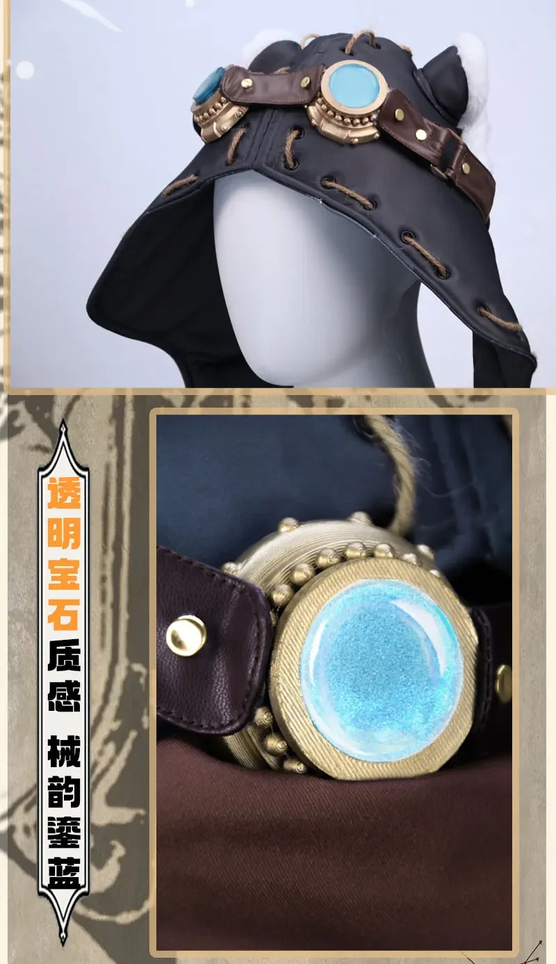 Identity Ⅴ Naib Subedar Mercenary Cosplay Artillery gunner Costume Halloween new men women high-quality uniform prop full set