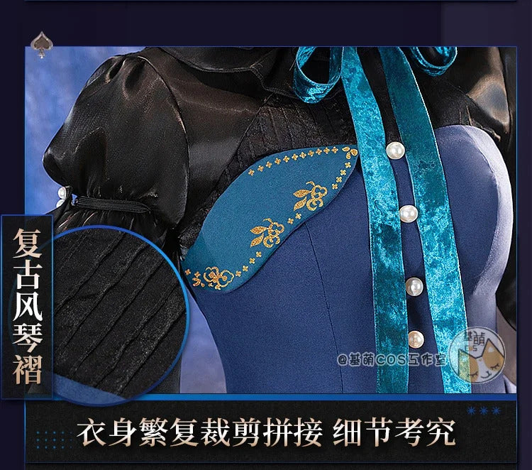 Reverse:1999 Vertin Cosplay Costume Long Eared Watchmaker Uniform Halloween Carnival Party Christmas Play Role Clothes Clothing