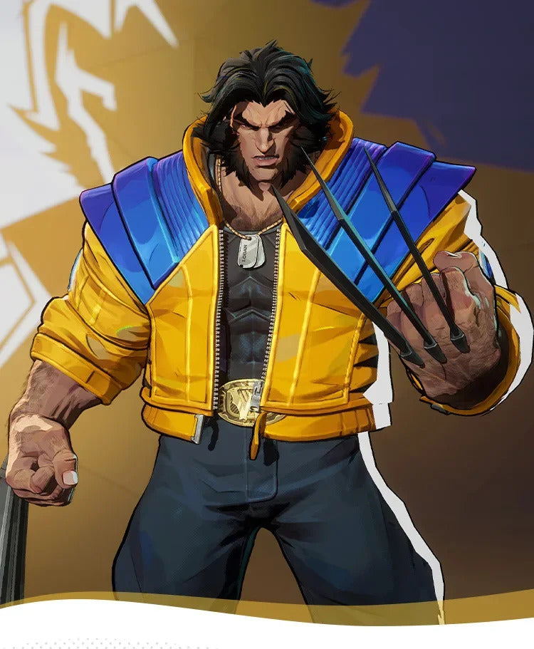 Rivals WOLVERINE Cosplay Costume Men Jacket Pant Superhero Rival Costume Logan Coat Outfit Male Halloween Clothes Party Full Set