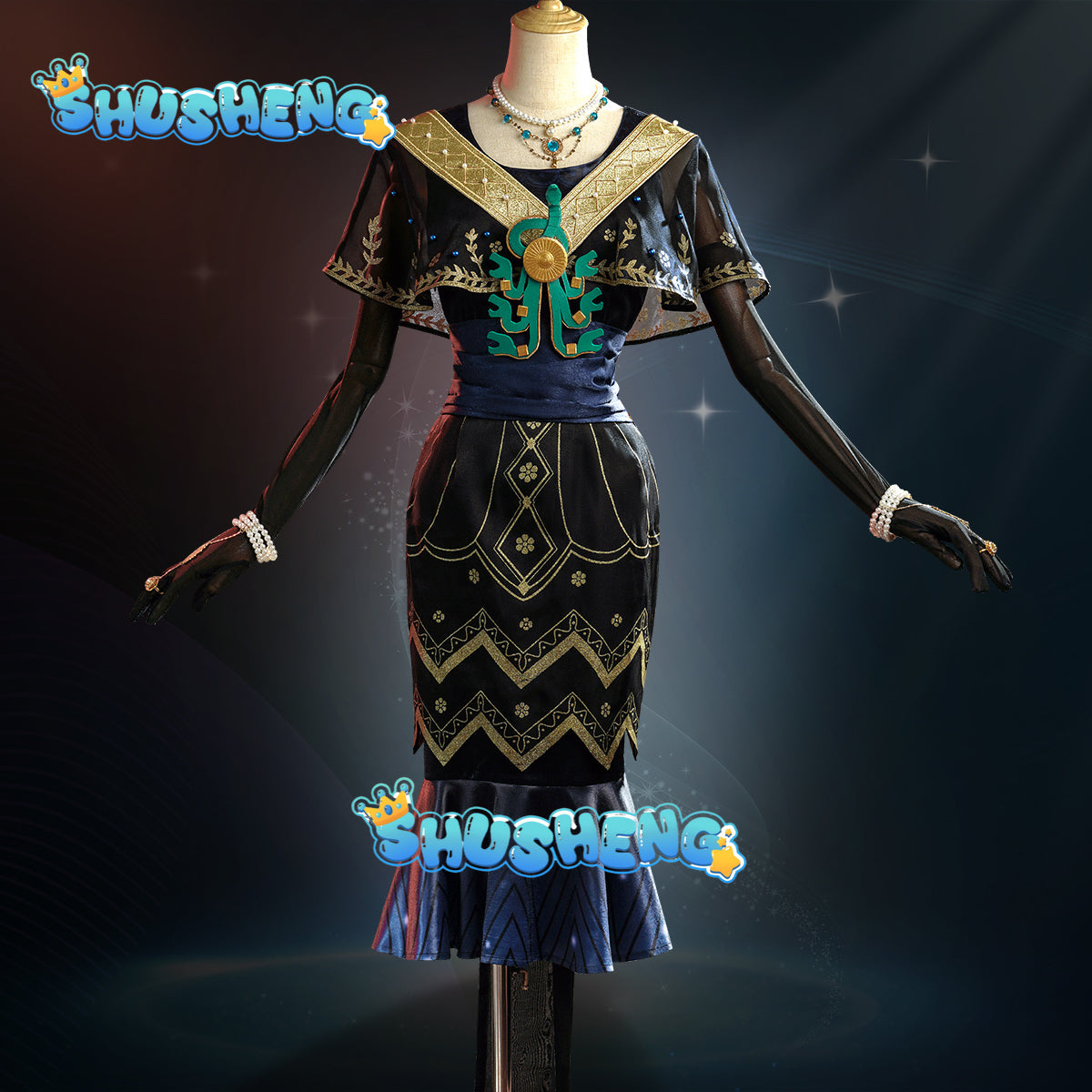 Game Identity V The Dream Witch Yidhra Cosplay Costume Women Cute Dress Party Suit Halloween Uniform Anime Clothing Custom Made