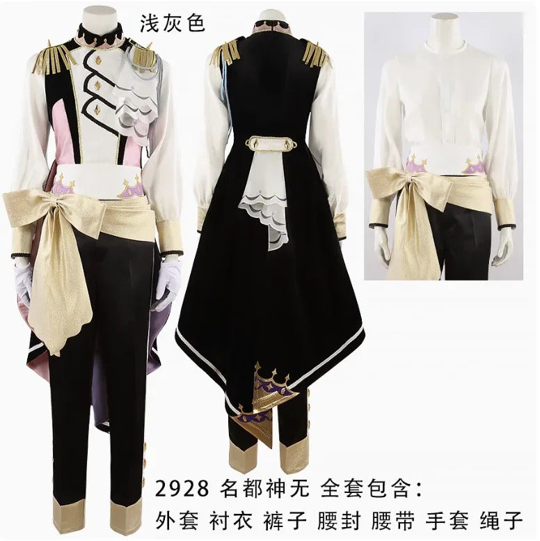 Ensemble Stars Esupuri Sagiri Esu Hanamura Fuyume Natsu Kanna Hojo Raika Cosplay Costume Uniform Halloween Carnival Party