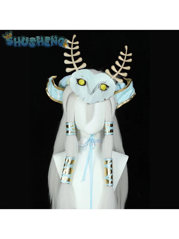 Zelda: Tears of the Kingdom Link Cosplay The Legend Costume Halloween party wig and crowns Accessories Handsome cute Link set