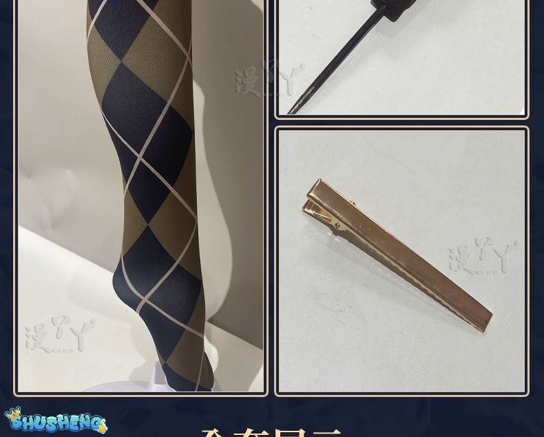 Game Identity V Mechanic Tracy Reznik Cosplay Costume Party Suit Shirt Vest Pants Halloween Uniform Anime Clothes