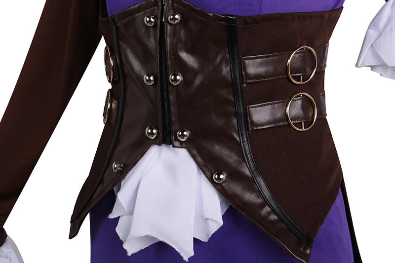 LOL Arcane Caitlyn Cosplay Costume Fantasia Disguise for Women Clothes Jacket Wig Roleplay Outfits Halloween Carnival Suit