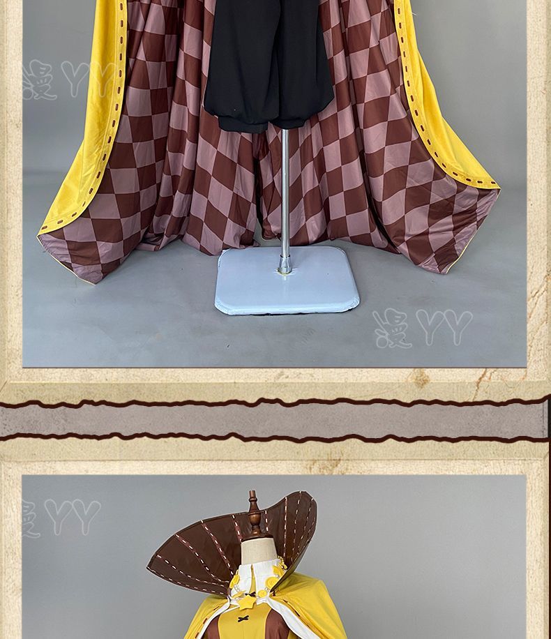 Andrew Kreiss Grave Keeper Cosplay Costume Game Identity V Uniform With Cloak Beret Halloween Party Role Play Outfit