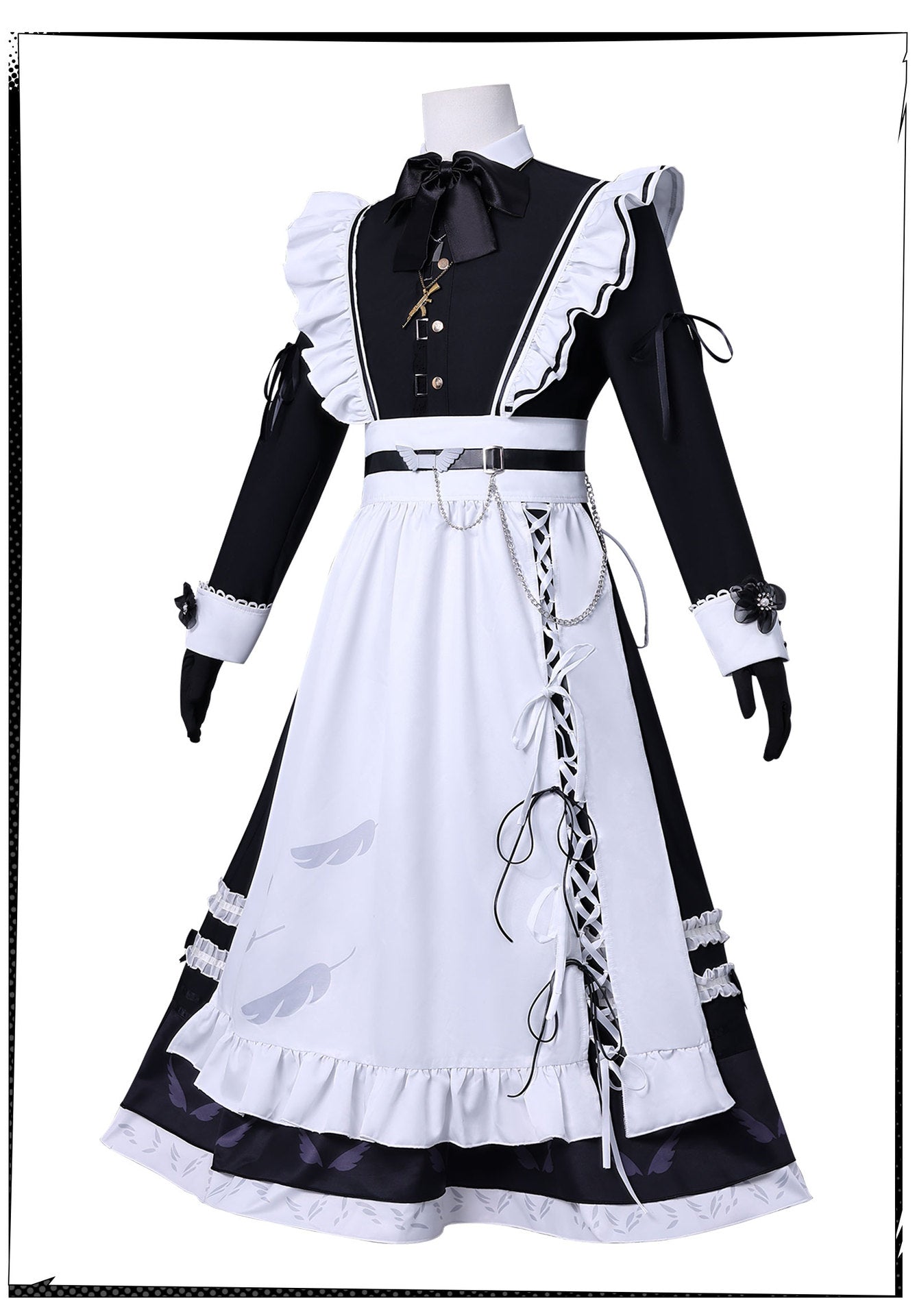 Anime NIJISANJI Kanae Cosplay Costume Male Servant Attire