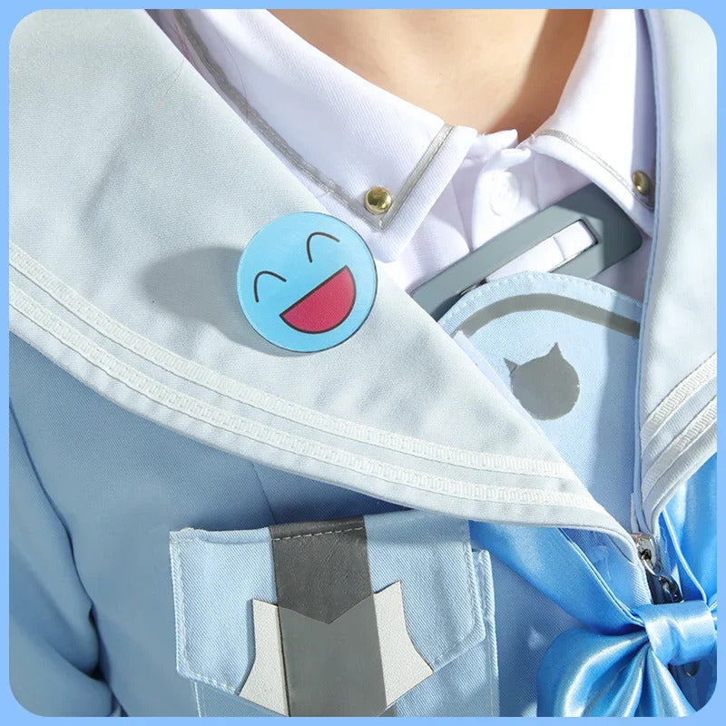 Shusheng-R NIKKE:The Goddess of Victory Shufutty Cosplay Costume Halloween Sweet sailor suit jacket dress socks tie accessories JK uniform