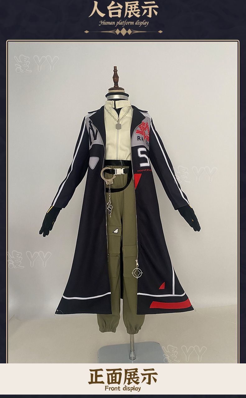 Alva Lorenz Cosplay Costume Identity V Hermit Suit Handsome Uniform Halloween Carnival Suit Fancy Outfits