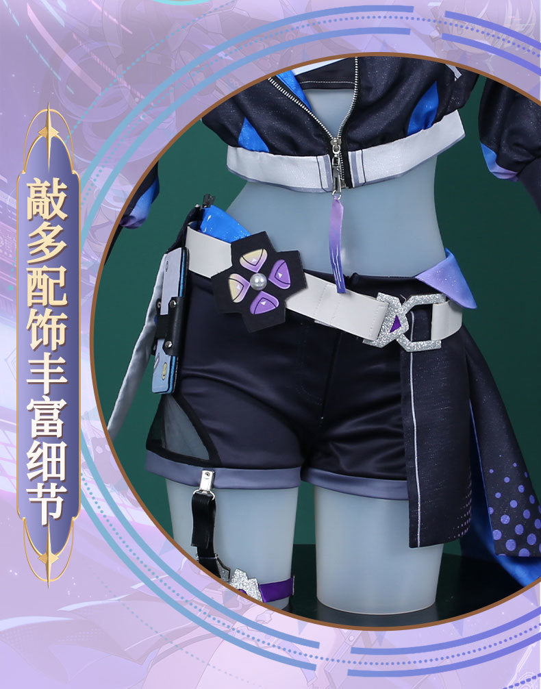 Silver Wolf Cosplay Costume Honkai Star Rail Carnival Uniform Anime Halloween Costumes Women Game