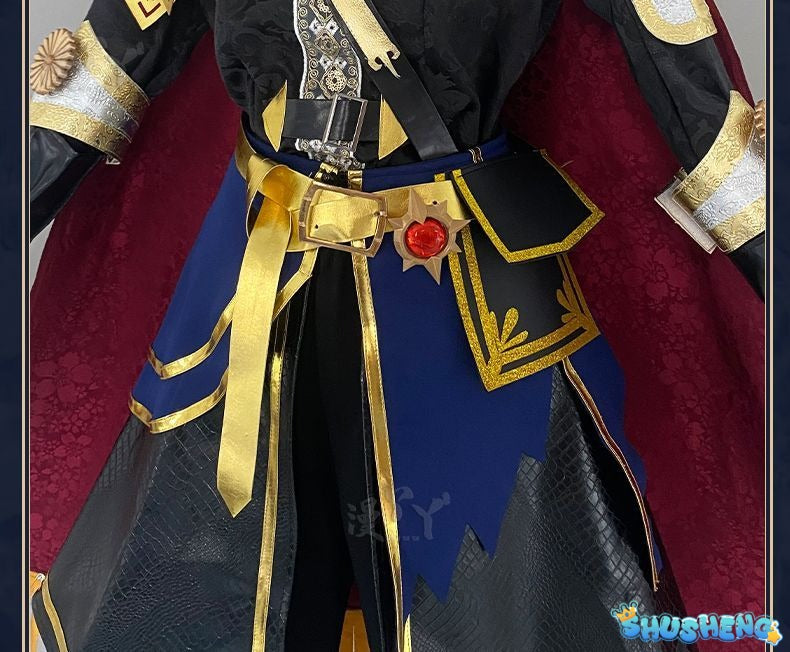 Identity V Frederick Kreiburg Cosplay Costume Composer Dragon Hunter Uniform Suit Halloween Costumes