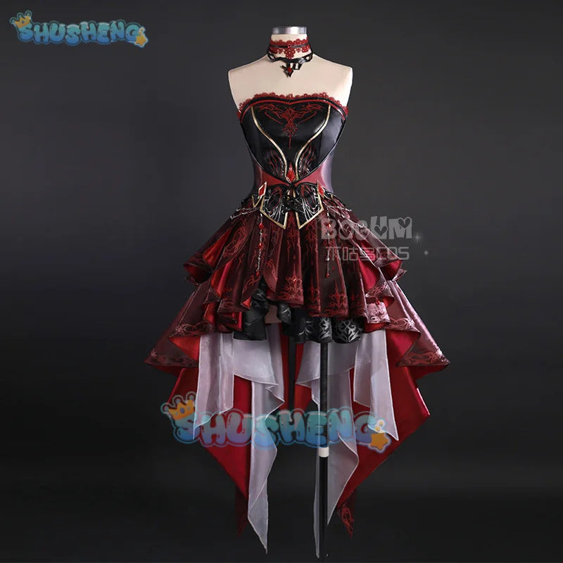 Shusheng-Love and Deepspace Heroines Cosplay Costume Abysm Sovereign Dress New Combat Outfit Hunter Uniform Halloween Women Girls
