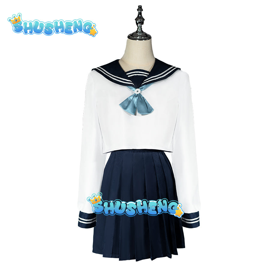 Amanai Riko Cosplay Costume Jujutsu Kaisen JK Uniform Skirt For Girls Costume Accessories Japanese Anime Sailor Suit COS