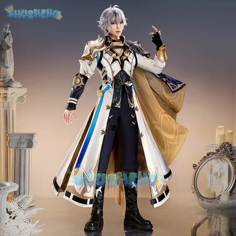 Honkai Star Rail Phainon Cosplay Costume Uniform Amphoreus The Eternal Land Metal Accessories Halloween Party for Women Men