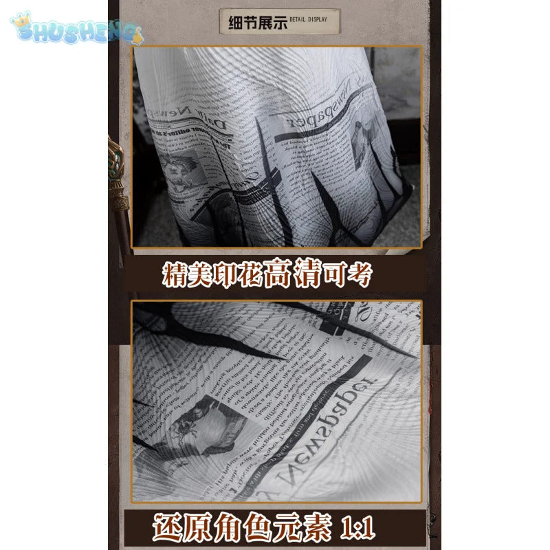 Identity Ⅴ cosplay Kurt Frank Explorer costume coat pants belt sunglasses Halloween party fashion casual uniform woman man set