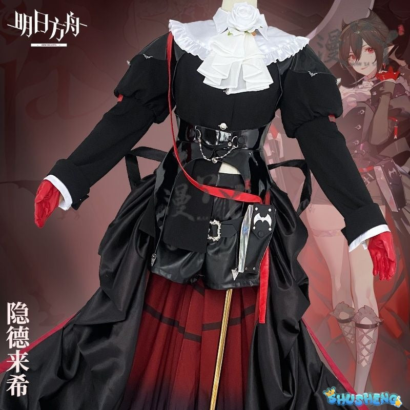 Game Arknights Entelechia Cosplay costume Halloween Christmas Role Playing Party Comic Exhibition Sexy Dress
