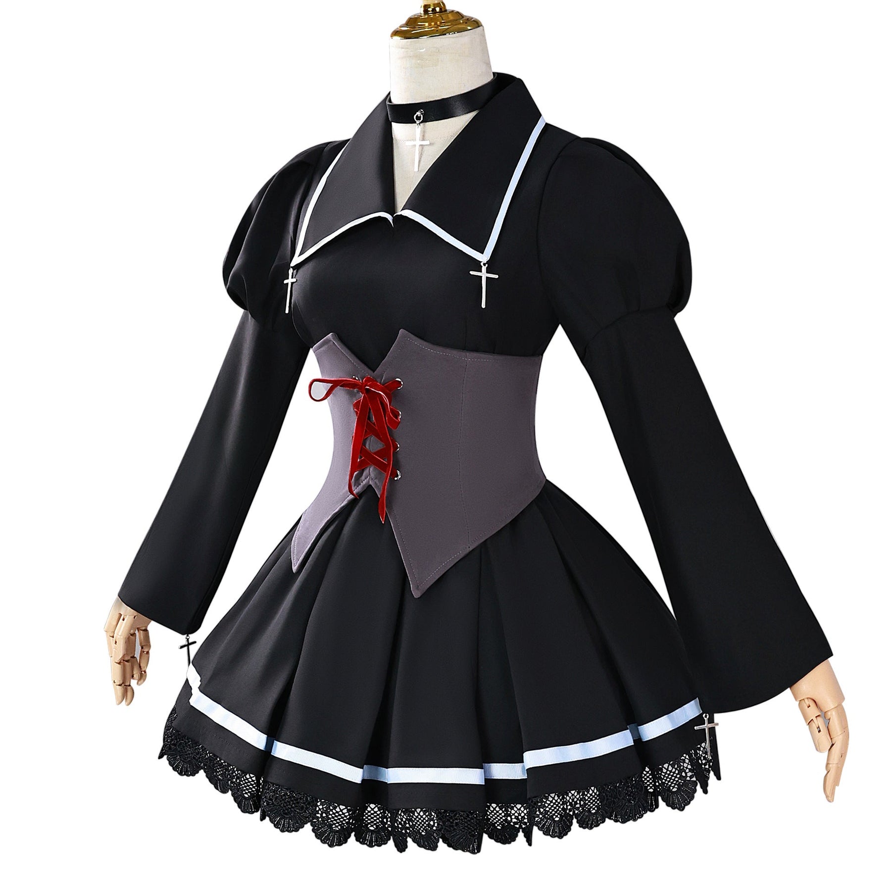 Shugo Chara Tsukiyomi Utau Cosplay Cos Dress Dress Anime Full Set Sailor Women
