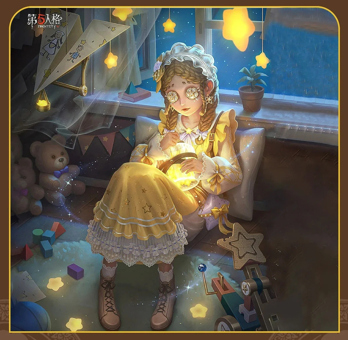 Game Identity V Anne Lester Seer Toy Merchant Cosplay Costume Uniform Halloween Carnival Party Christmas Play Role Clothing